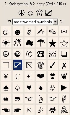 pics symbols